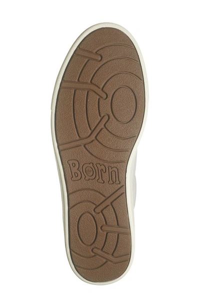 Brn Born Ashram Ii Lace-up Sneaker In White/ Dk Brown Sea Salt/ Rust