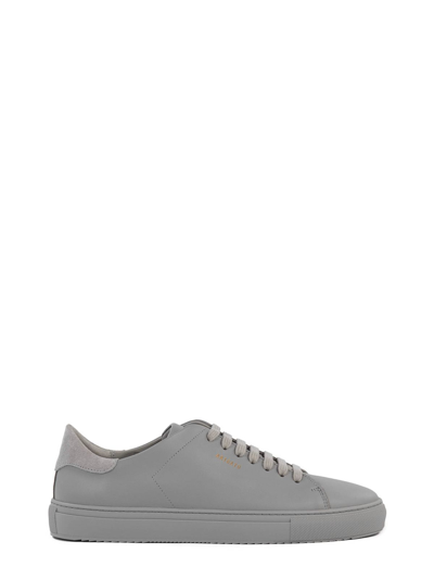 Shop Axel Arigato Men's Grey Leather Sneakers