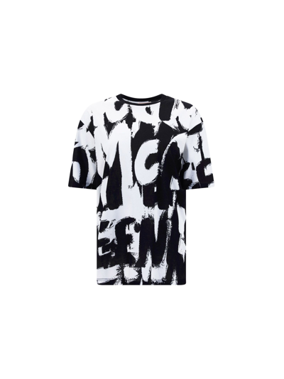 Shop Alexander Mcqueen Women's White Other Materials T-shirt