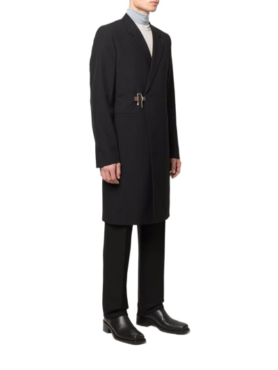 Shop Givenchy Men's Black Wool Coat