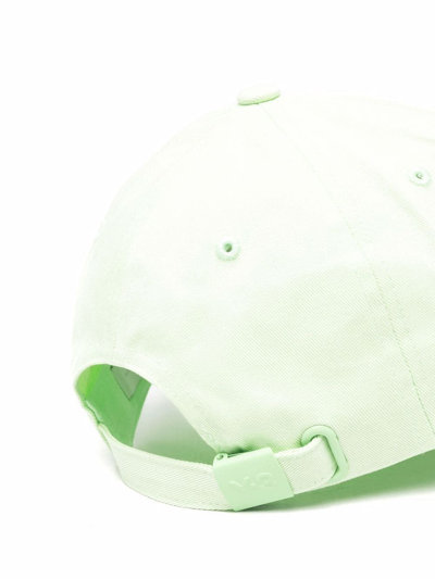 Shop Adidas Y-3 Yohji Yamamoto Men's Green Cotton Hat