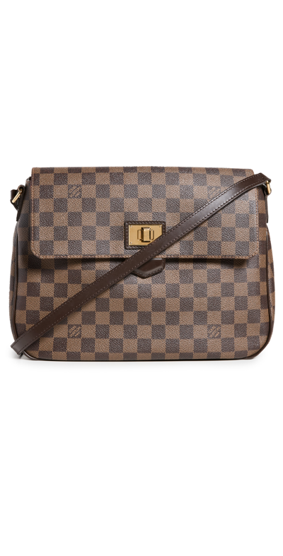 Pre-owned Louis Vuitton Lv Damier Crossbody Bag In Brown