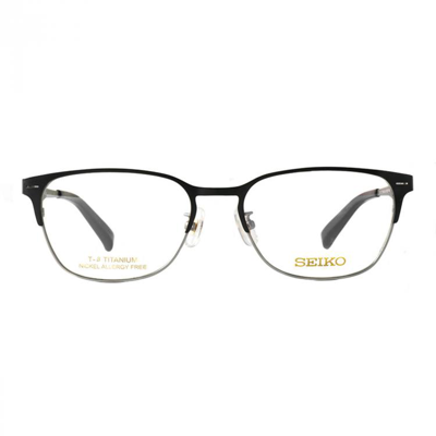 【近视配镜】男款商务钛材方形眼镜架光学镜框 HC1023