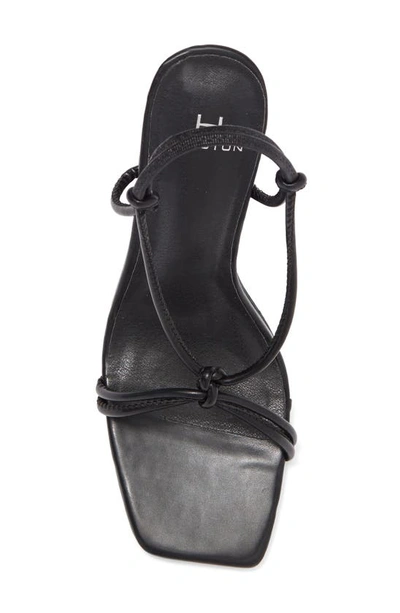 Shop Halston Picasso Sandal In Black