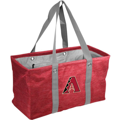 Shop Logo Brands Arizona Diamondbacks Crosshatch Picnic Caddy Tote Bag In Red