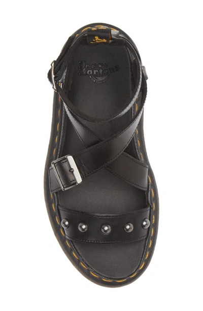Shop Dr. Martens' Imojeen Strappy Sandal In Black Brando