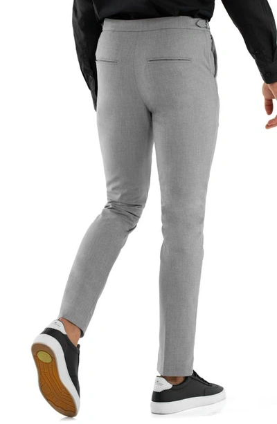 Shop D.rt Robert Classic Slim Fit Pants In Grey