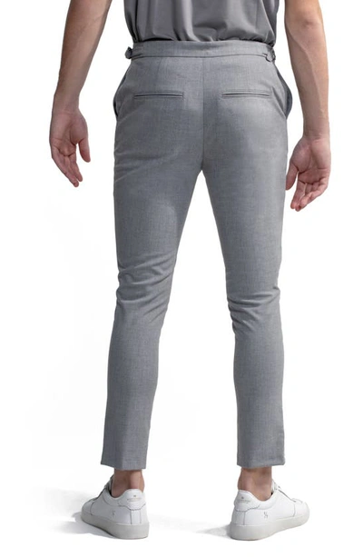 Shop D.rt Robert Slim Fit Ankle Pants In Grey