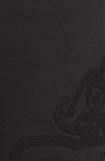 Icecream Tonal Shorts In Black