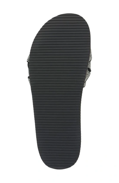Vince Camuto Kevind Womens Slip On Flat Slide Sandals In Black