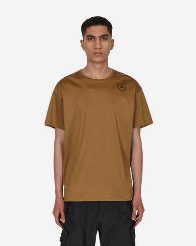 Shop Acronym Printed T-shirt Brown In Beige