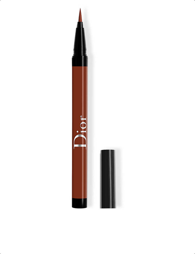 Shop Dior Satin Rust Show On Stage Liner Eyeliner 0.5ml