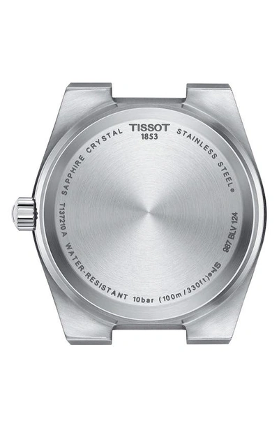 Tissot Prx 40 205 Quartz Blue Dial Ladies Watch T1372101135100 In Grey