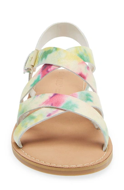 Shop Toms Sicily Flat Sandal In Multi-color