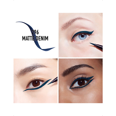 Shop Dior Matte Denim Show On Stage Liner Eyeliner 0.5ml