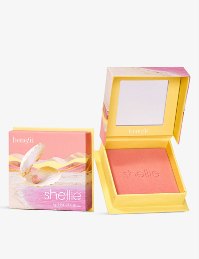 Shop Benefit Shellie Blush 6g In Medium Pink