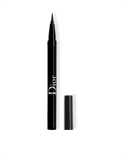 Shop Dior Satin Black Show On Stage Liner Eyeliner 0.5ml