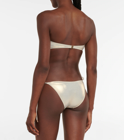 Melissa Odabash Florence Bikini Bottoms In Gold