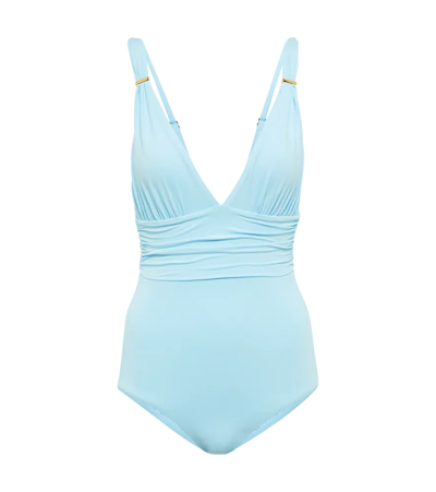 Melissa Odabash Panarea Swimsuit In Baby Blu