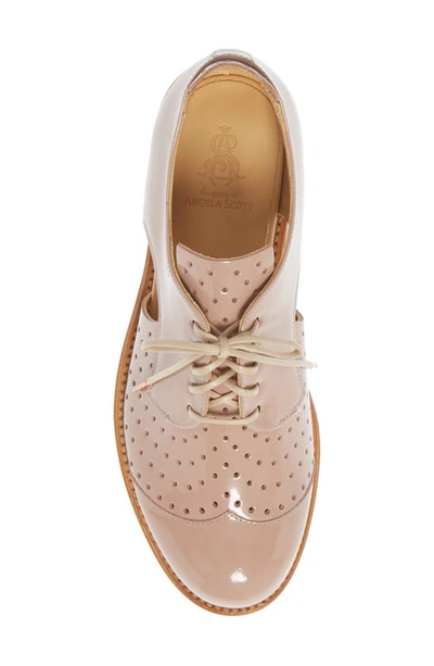 Shop The Office Of Angela Scott Mr. Muffin Cutout Oxford In Mauve