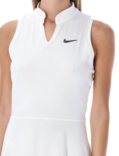 Shop Nike Dri-fit Victory Tennis Dress In White