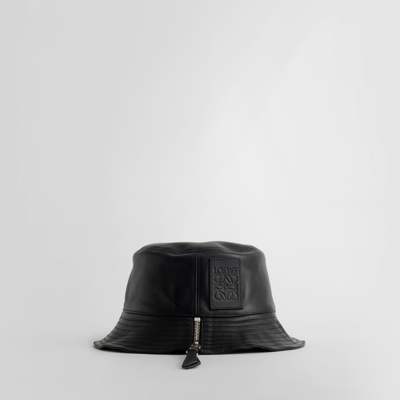 Shop Loewe Unisex Black Hats