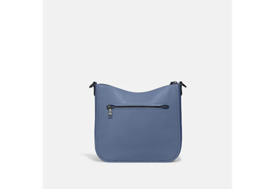 Shop Coach In Pewter/washed Chambray