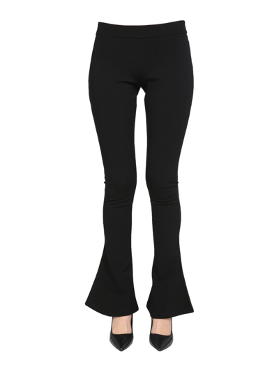 Shop Balmain Tailored Twist Pants In Black