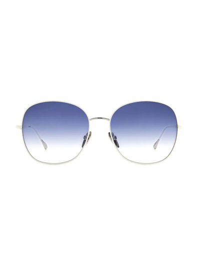 Shop Isabel Marant Women's Lyo 59mm Square Sunglasses In Blue White