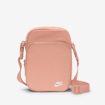 Shop Nike Unisex Heritage Crossbody Bag (4l) In Orange