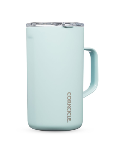 Shop Corkcicle Stay-warm Large Coffee Mug In Powder Blue
