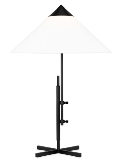 Shop Kelly Wearstler Visual Comfort Studio Table Lamp In Deep Bronze