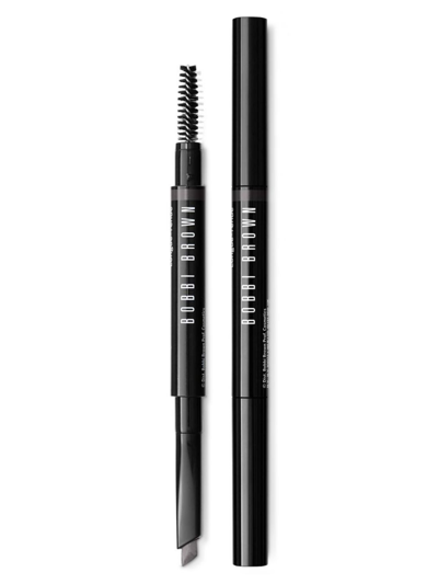 Shop Bobbi Brown Women's Perfectly Defined Long-wear Brow Pencil In Soft Black