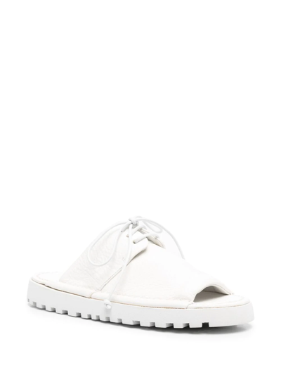 Marsèll Sanpomice Sandals In White