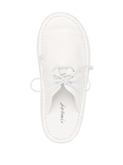 Shop Marsèll Open Toe Sandals In White