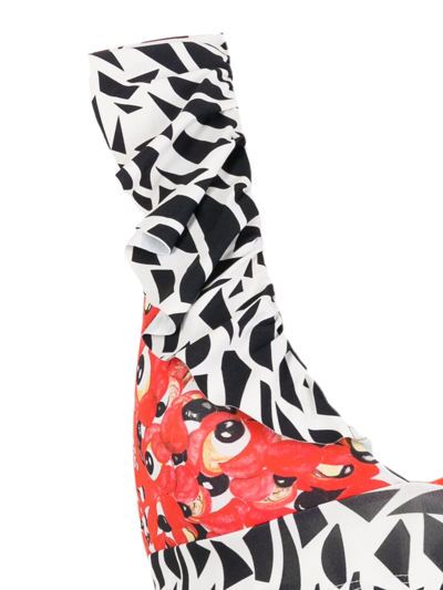 Isolda Guaraná Multi-print Bikini Set In Red