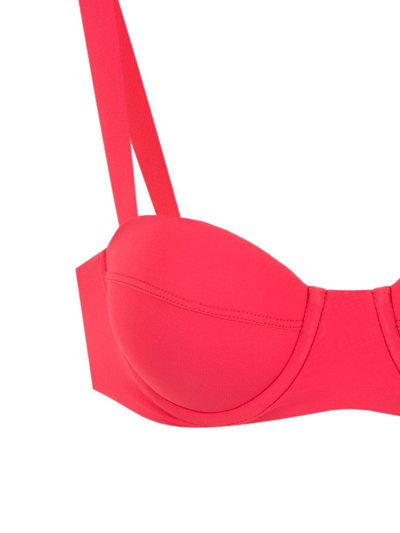 Isolda Vermelho High-waisted Bikini Set In Red