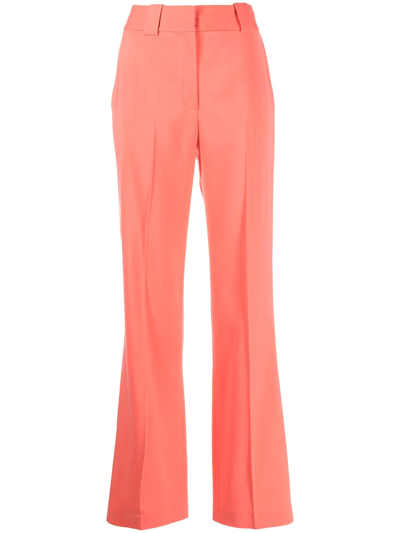 Shop A.l.c Kennedy Flared-leg Trousers In Orange