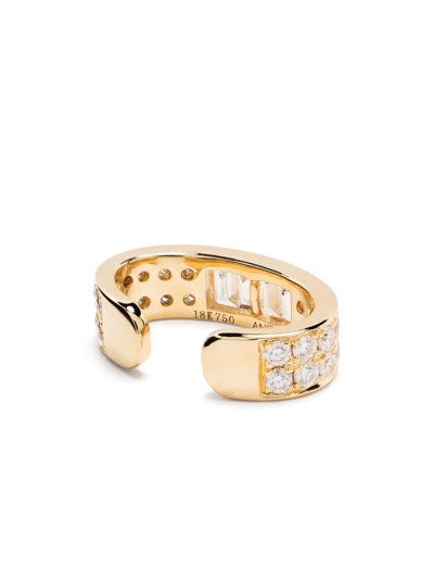Anita Ko 18kt Yellow Gold Diamond Ear Cuff In Gold