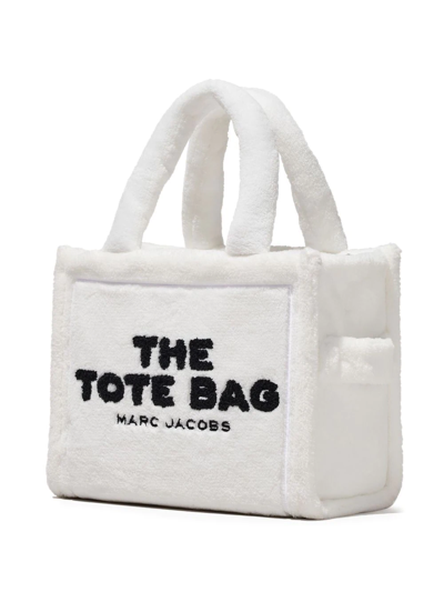 Shop Marc Jacobs The Terry Small Tote Bag In White