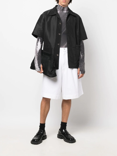 Raf Simons Knee-length Shorts In White