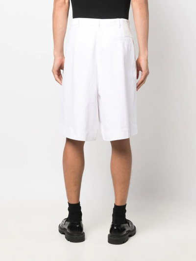 Raf Simons Knee-length Shorts In White