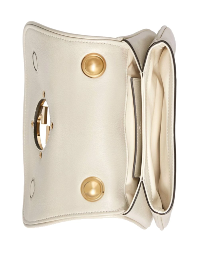 Shop Gucci Mini Blondie Shoulder Bag In White