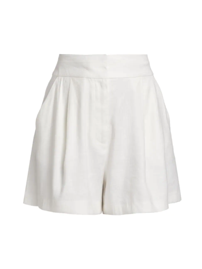 Shop Michelle Smith Women's  X Saks Katia Shorts In Ivory