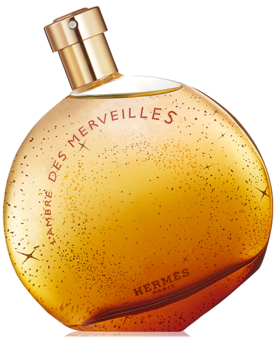 Shop Hermes L'ambre Des Merveilles Eau De Parfum Spray, 3.3 Oz.