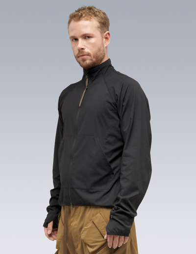 Shop Acronym Nylon Stretch Contour Jacket In Black