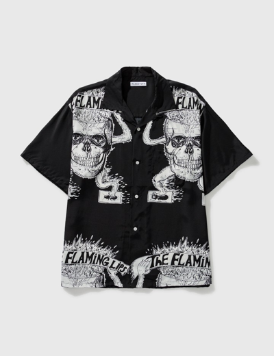 Shop Flagstuff X The Flaming Lips Shirt In Black