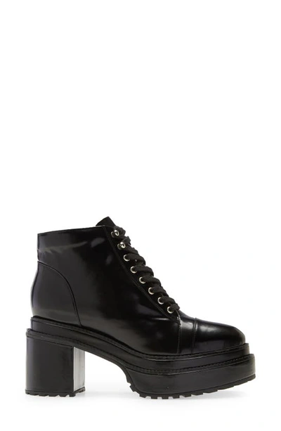 Cult Gaia Women's Bratz Lace Up Booties In Black