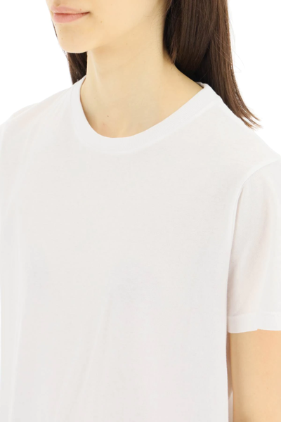 Shop Agolde Rena T-shirt In White