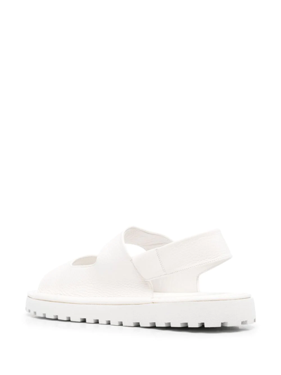 Shop Marsèll Open Toe Sandals In White